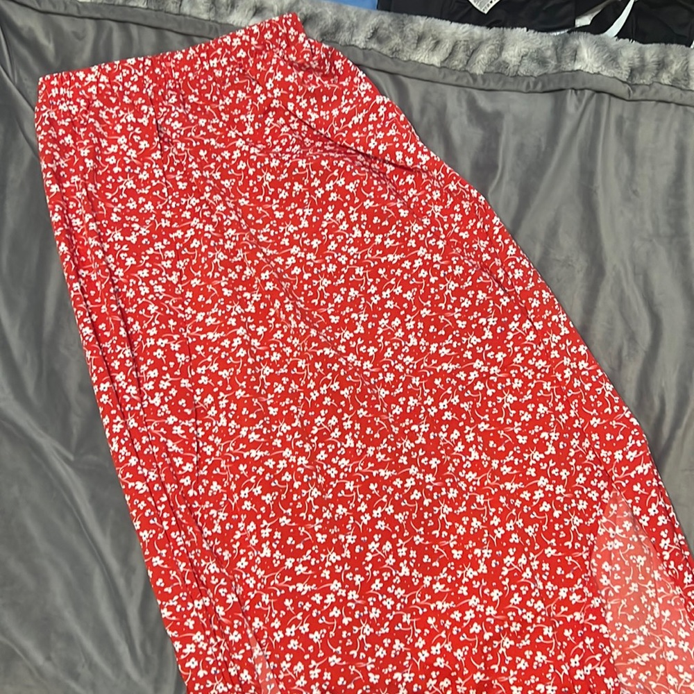 Maxi Flowy Floral Skirt